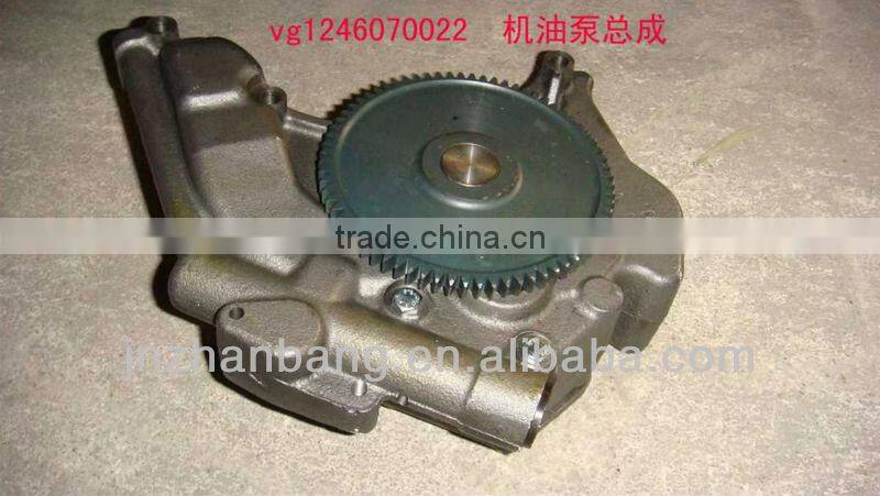 Orginal Sinotruk howo parts Oil pump VG1246070022