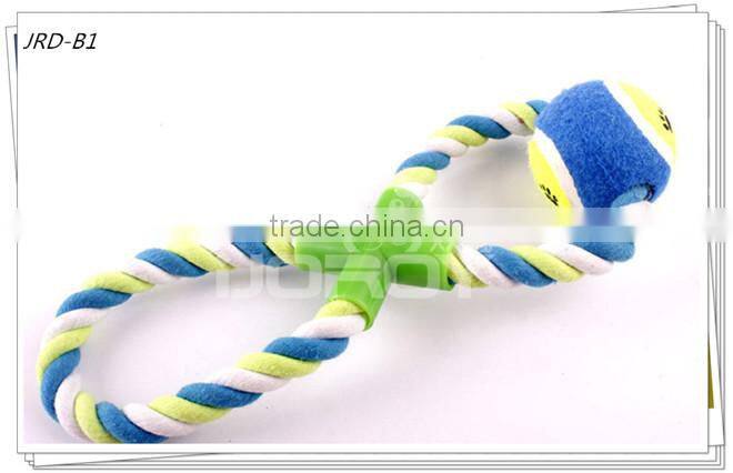2015 all new tennis ball 8 figure cotton pet toys and pet products