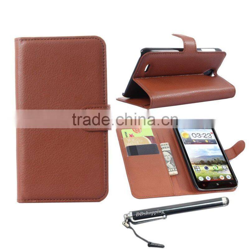 Keno New Arrival Premium Style PU Leather Flip Wallet Case for Lenovo K3 Note