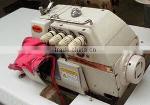 Large Stock Used Second Hand stitch tested good condition overlock sewing machine SIRUBA 747