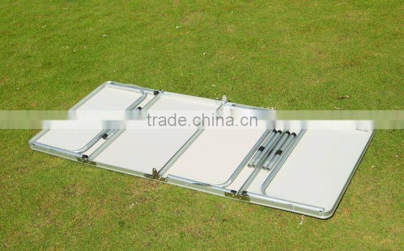 6ft Outdoor aluminum folding table picnic table beer pong table