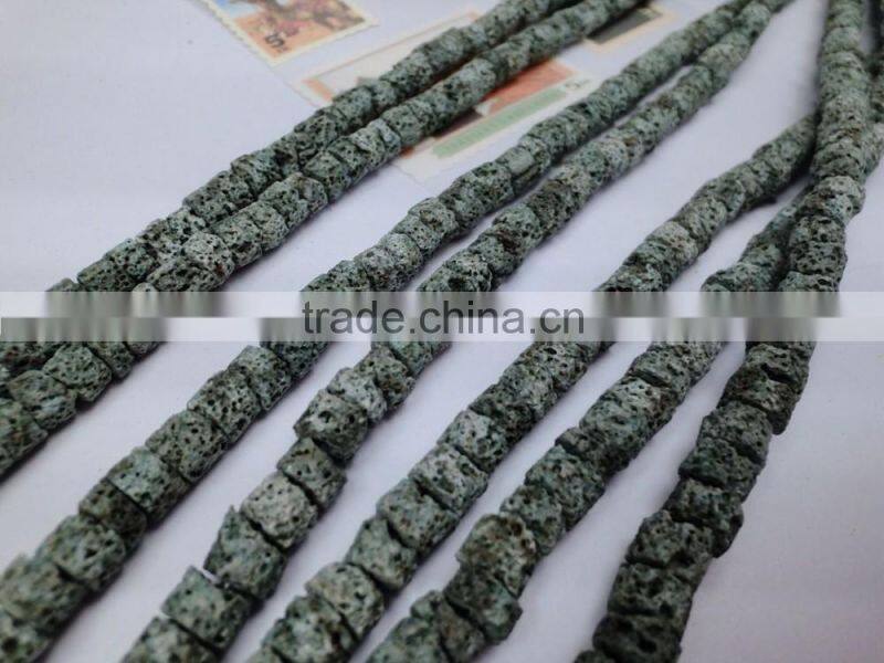 Natural Coral dyed beautiful color Loose cylinder Beads