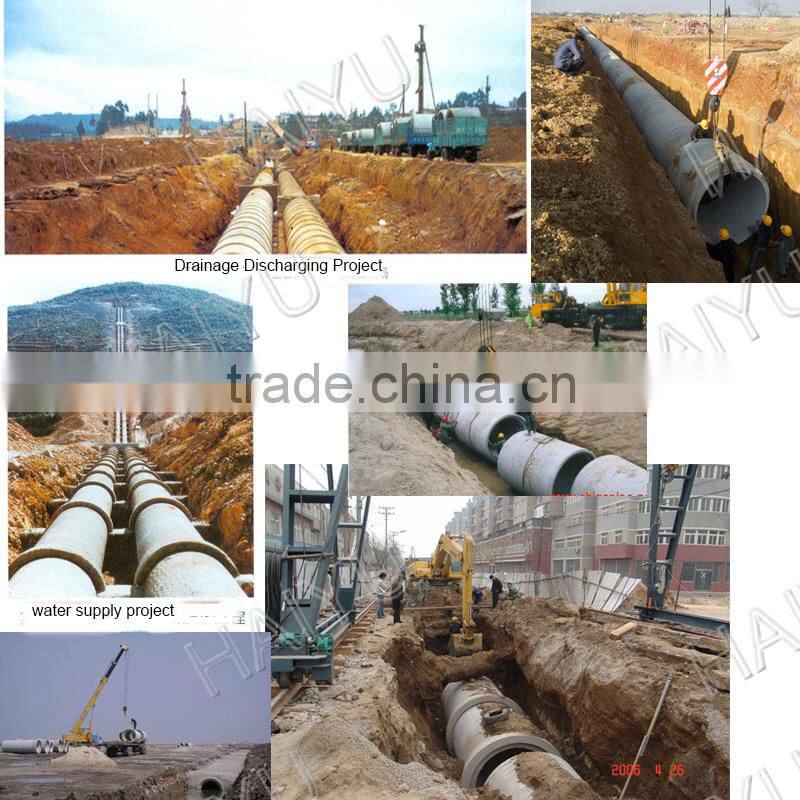 Diameter 300-600 concrete culvert pipe machine