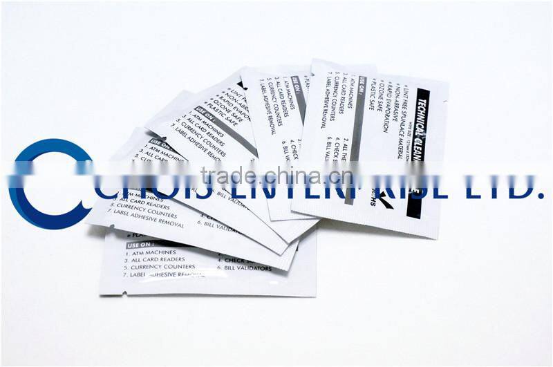 Compatible Evolis A5024 Cleaning Wipes, High Quality