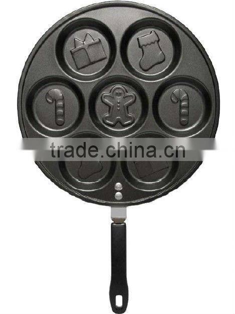 non stick Xmas pancake maker baking pan mould