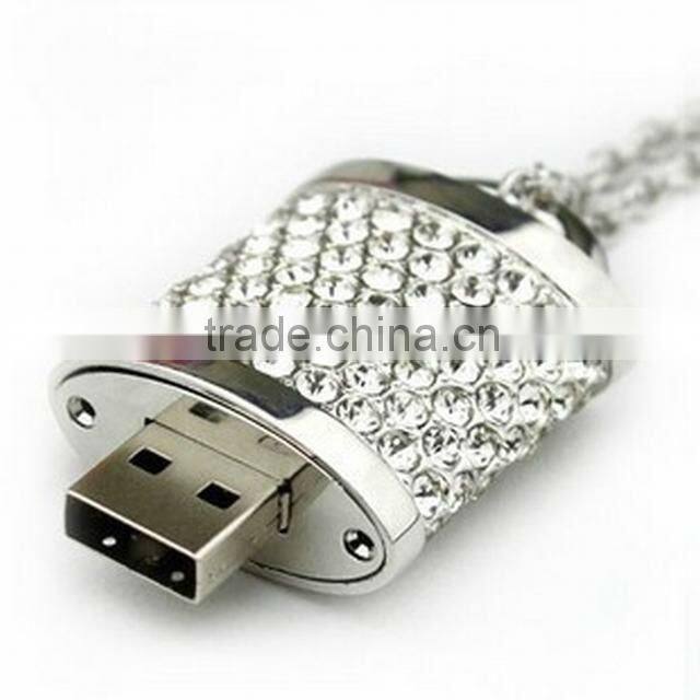 Beautiful Jewelery USB Flash Memory ,Lock USB Flash Drive