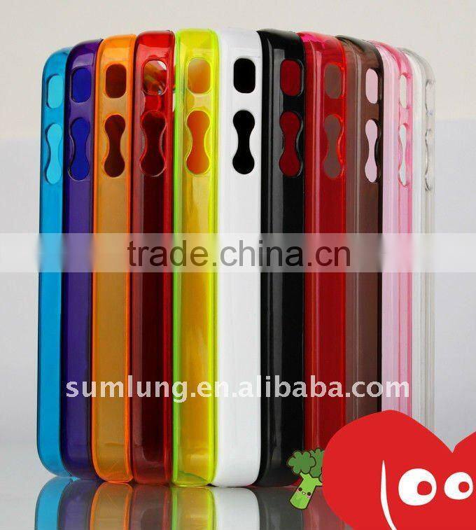 Transparent Cover for iPhone 4 Clear sublimation cover case