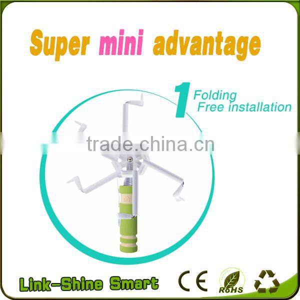 all in one monopod mini selfe stick Foldable monopod