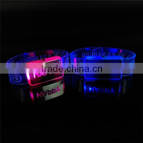 changing led bracelet color led bracelet lighted led wristband