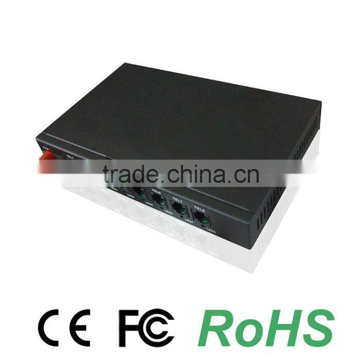 8 Channel Telephone to Fiber Optical Converter