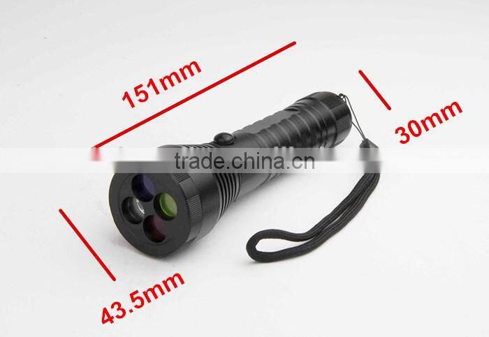 Onlystar GS-9442 multi color filter emergency worklight signal rgb led flashlight