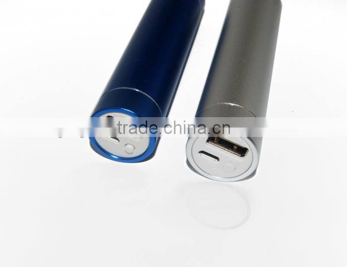 2600mAh power bank with LED torch External Battery pack for Mobile phone