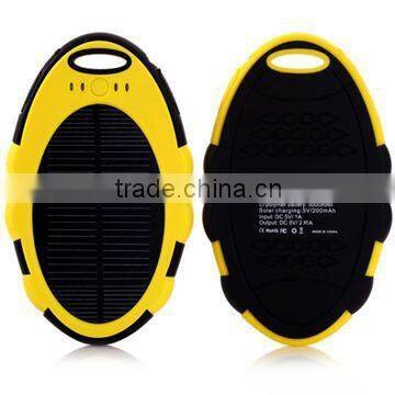 Hot selling 5000mah portable solar charger for samsung mobile phone