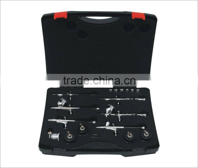 airbrush kit contain glass jar TG120F