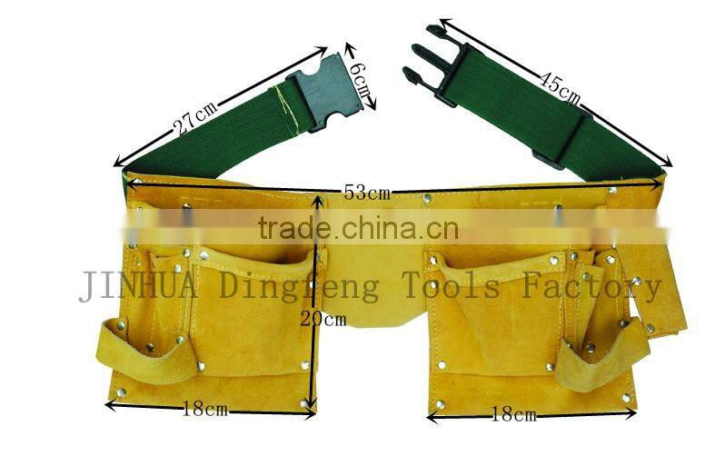 cow split waist tool bag,electrician tool bag,tool bag