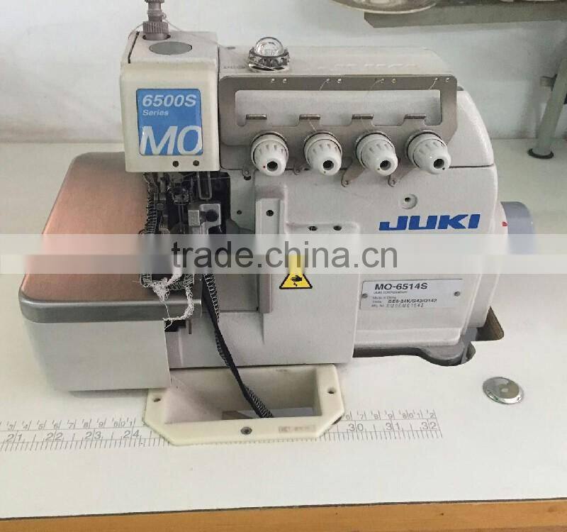 japan used second hand industrial 4 thread overlock sewing machine