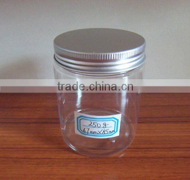 100g PET spice container with aluminum screw lid