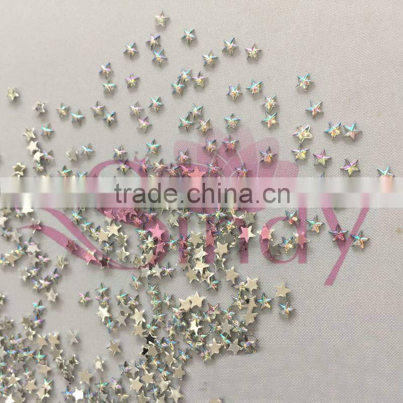 3D nail art wheel AB color special shape mini acrylic rhinestone nail art wheel ZX:AT07