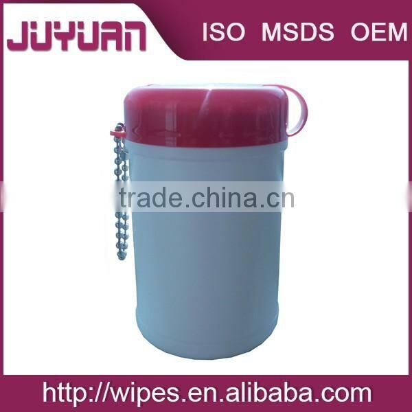 private logo OEM ODM mini canister 30pcs promotional facial wipes