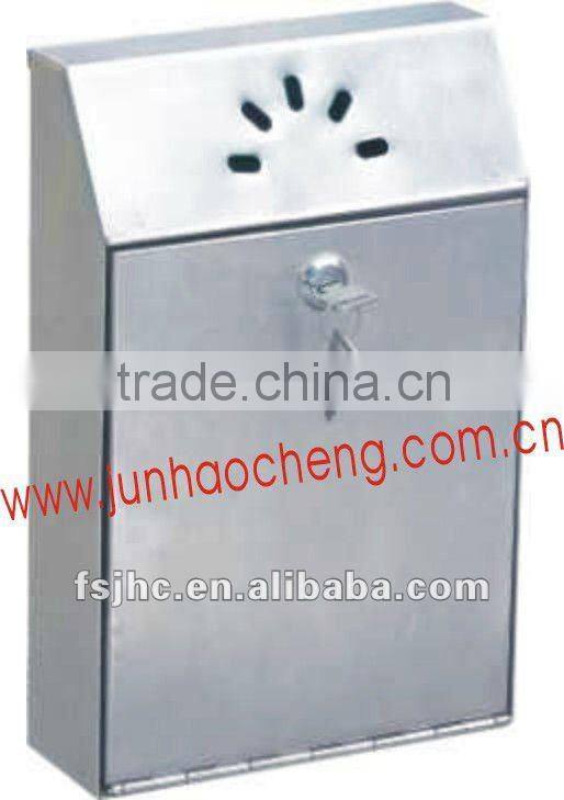 JHC-7007/7007S Unique Design Stainless Steel Wall Mounted Ashtray Bin