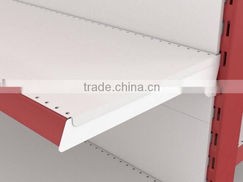 Supermarket display shelf (steel with powder coating)