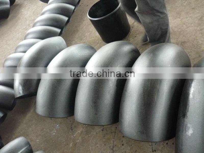 ANSI B16.9 LR 90 degree carbon steel elbow, tee, reducer