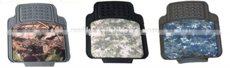 2016 newest design plastic car all season camo floor mats