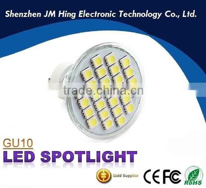 Ceramic sockets 4.5w GU10 led spot light 5050 2 years warranty