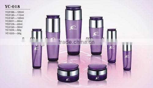 fashion glass jars for cosmetics