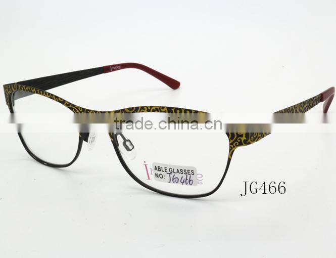 latest branded lady metal optical spectacles wholesale China