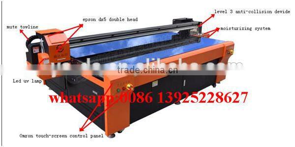 Large format flatbed UV printer printing flatbed uv printers