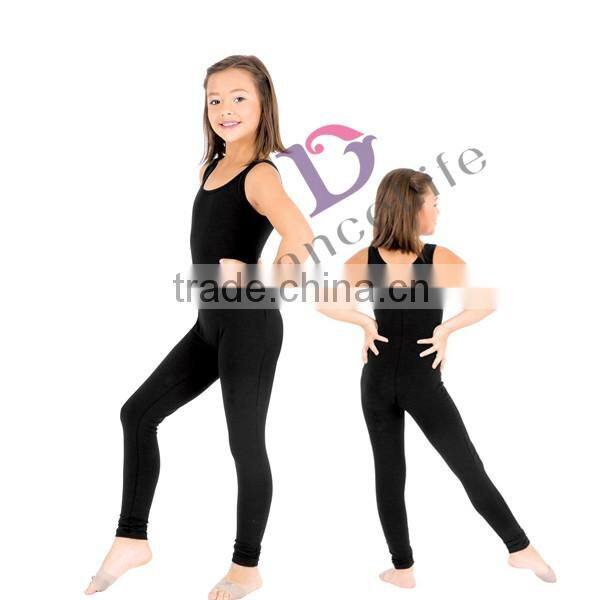 C2614 kids tank ballet dance Unitard wholesale ankle length dance unitard for sale gymnastic unitard