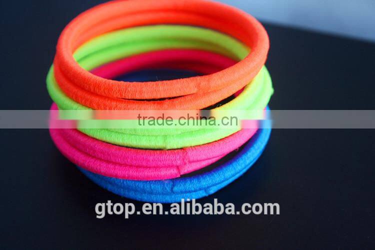 Wholesale rubber elastic hair circle cheap good quality R-0023