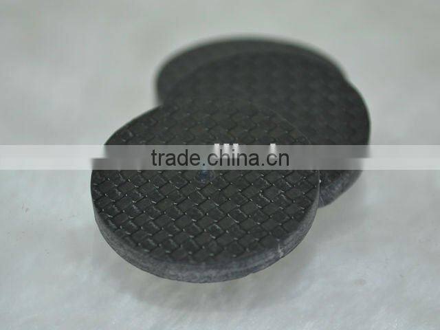 Carbon Fiber Speaker Spike Pad Base Stand Protective Black Gray