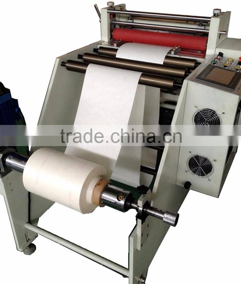 Polyester film(PET) nomex paper roll to sheet cutting machine