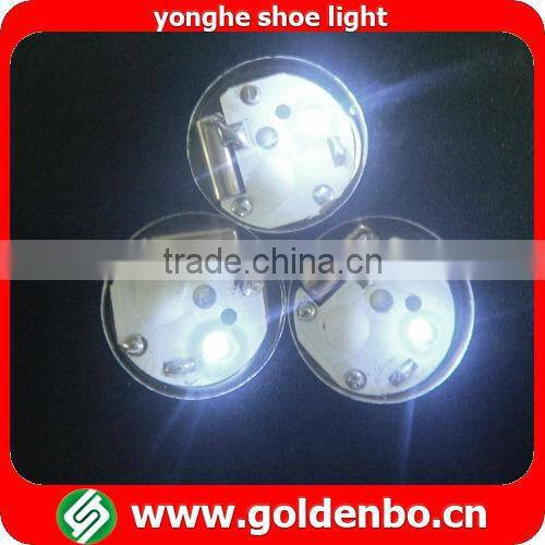 Mini flashing led lights for kids shoes