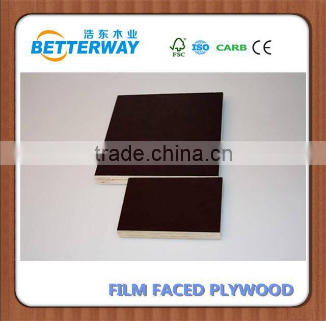 Film faced shuttering plywood for construction corrosion resistant waterproof