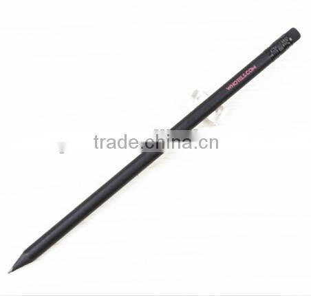 Natural wood pencils in Black wood pencil