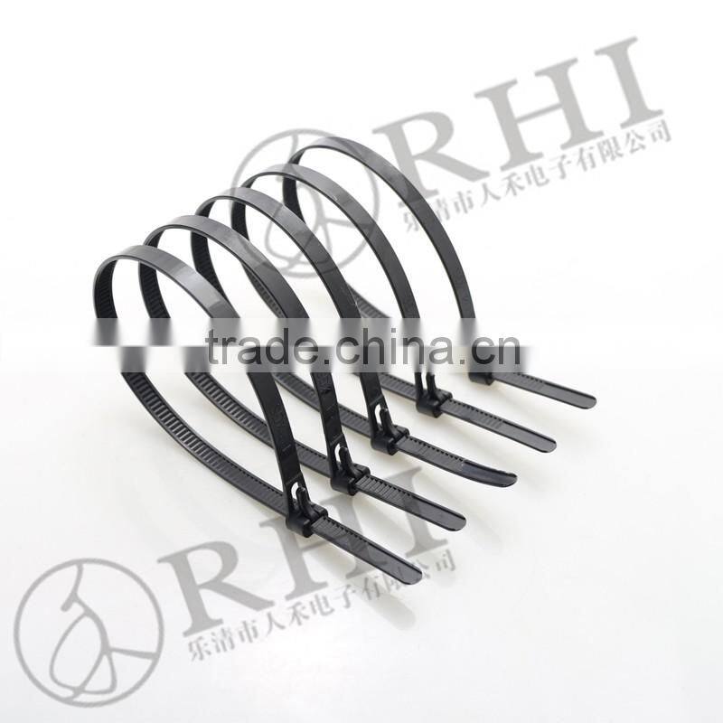 Nylon Releasable cable tie/plastic cable ties/adjustable cable ties