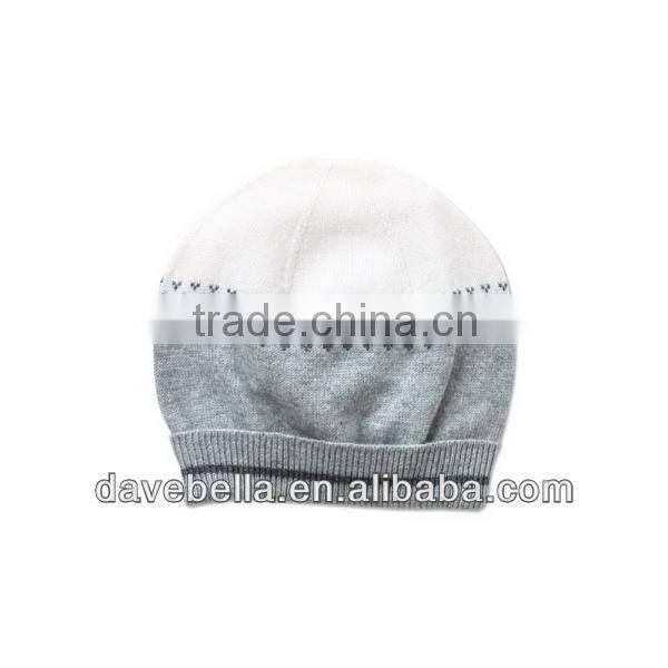 DB298 dave bella autumn winter baby hat infant caps baby knitted hat