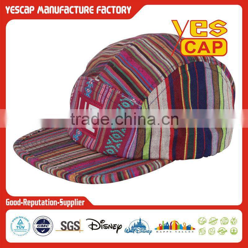 High Quality 5 Panel Hat custom