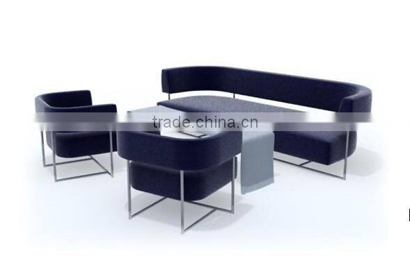 1+1+3 office sofa with soft cushion