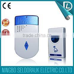 Direct factory supply 32 pcs music & 100M DC apartment doorbell commercial wireless doorbell