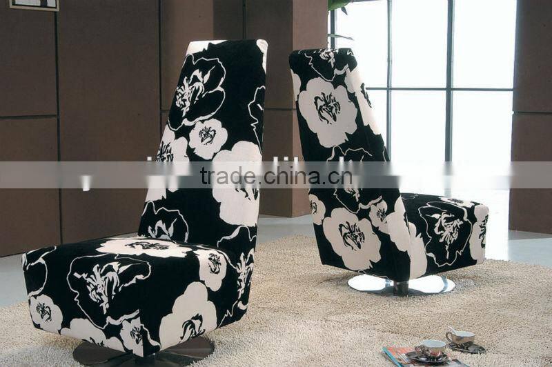 Tall back swivel sofa chair