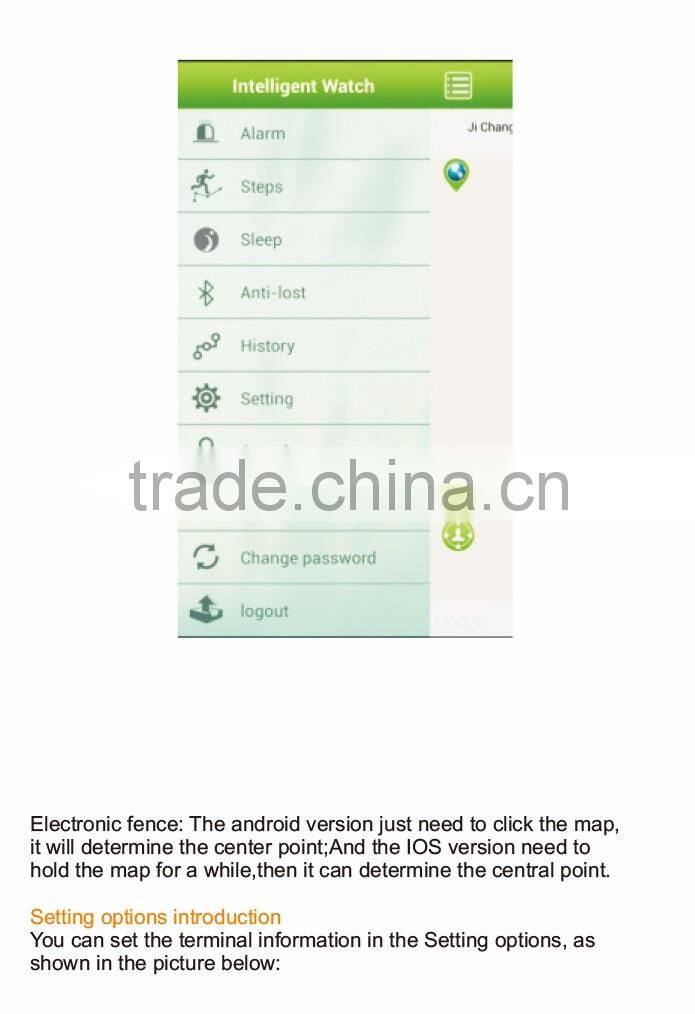 2016 SCGK Fashion Type real time locator gps chip for kids Q50/W5