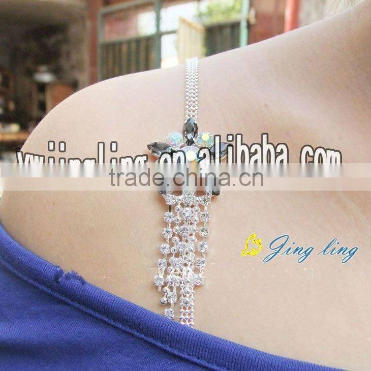 2012 hot bear rhinestone bra strap for sale