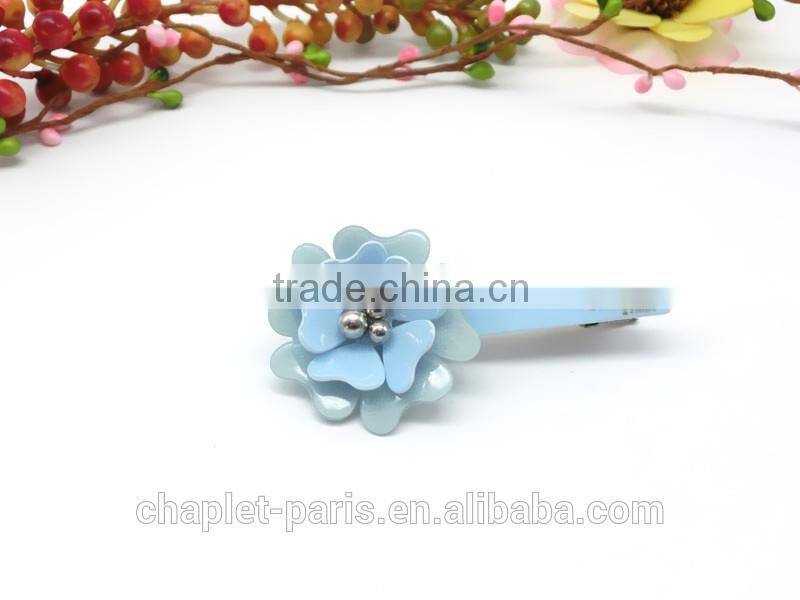 women high-grade flowers with rhinestone hair accessories of hairgrip