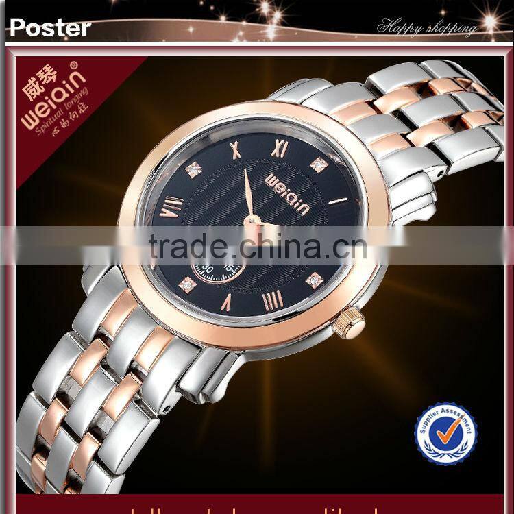 W2217 3ATM Sapphire Crystal Swiss Quartz Watch For Couple