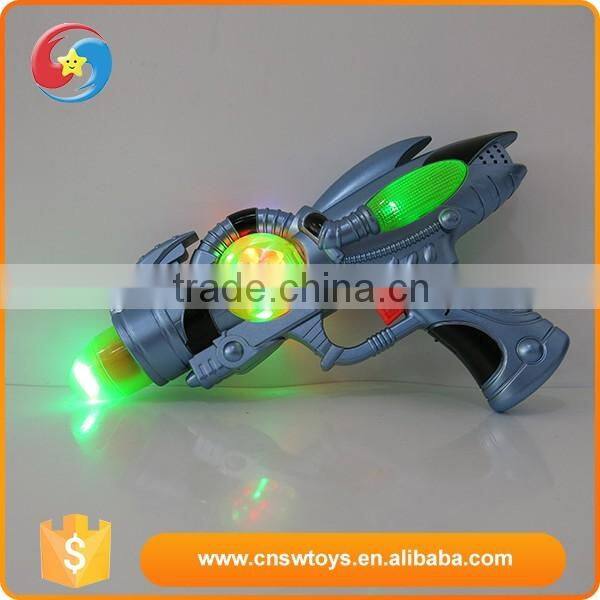 Plastic electric b/o mini imitation sniper rifle toy gun with sound and light