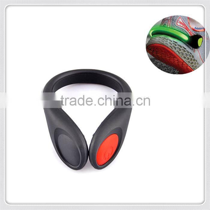 night exercise use silicone led shoe light